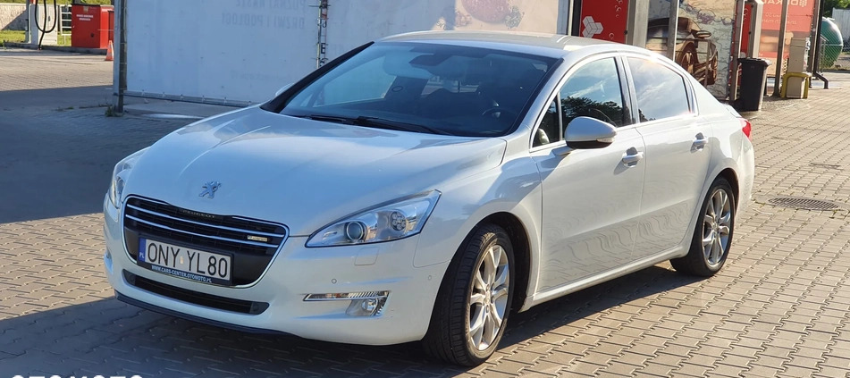 Peugeot 508 cena 27900 przebieg: 291000, rok produkcji 2012 z Nysa małe 562